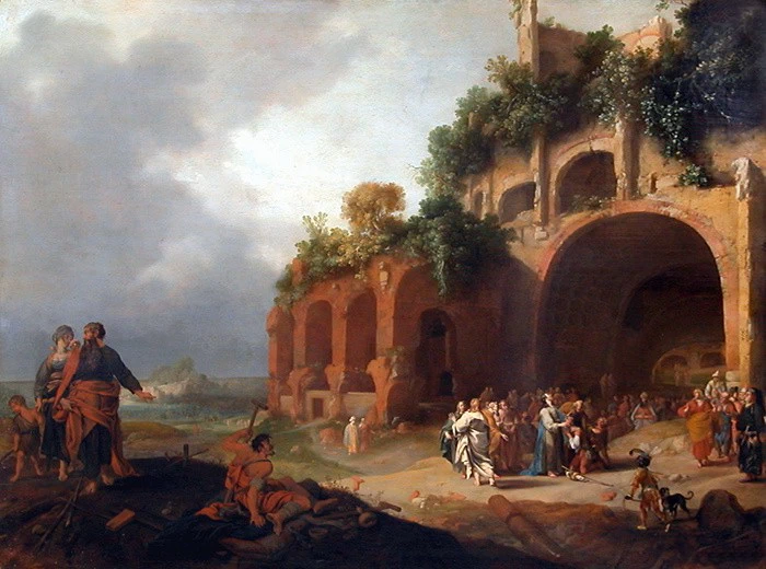 Gesù guarisce il sordomuto - Louvre, Parigi